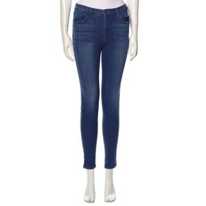 J Brand Mid rise Skinny Jeans Bluebird